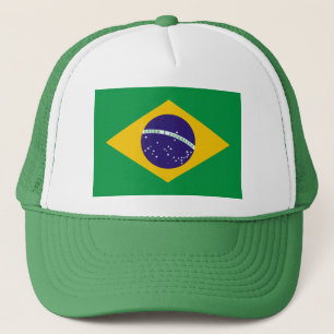 Flagga i Brasilien Truckerkeps