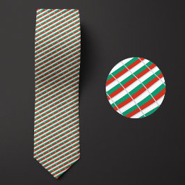 Flagga i Bulgarien Mönster Slips