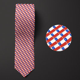 Flagga i Chile Mönster Slips