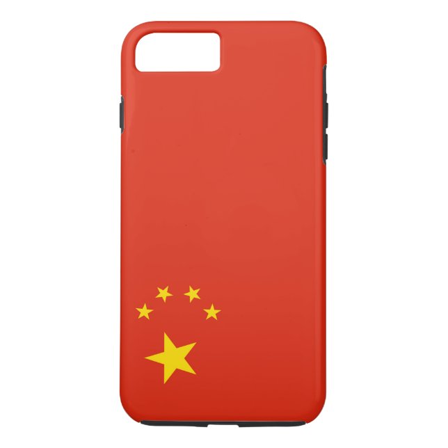 Flagga i Chinan Case-Mate iPhone Skal (Baksida)