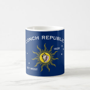 Flagga i Conch, Flagga i Nyckel Väster Kaffemugg