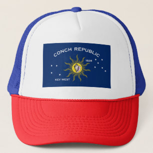 Flagga i Conch, Flagga i Nyckel Väster Keps