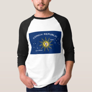 Flagga i Conch, Flagga i Nyckel Väster T Shirt
