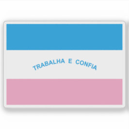 Flagga i delstaten Espírito Santo, Brasilien Klistermärken