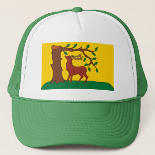 Flagga i det historiska grevskapet Berkshire Hat Keps