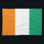 Flagga i Elfenbenskusten Kusten - Drapeau de la Cô Kökshandduk<br><div class="desc">Flagga i Elfenbenskusten Kusten - Drapeau de la Côte d'Ivoire</div>