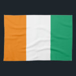 Flagga i Elfenbenskusten Kusten - Drapeau de la Cô Kökshandduk<br><div class="desc">Flagga i Elfenbenskusten Kusten - Drapeau de la Côte d'Ivoire</div>
