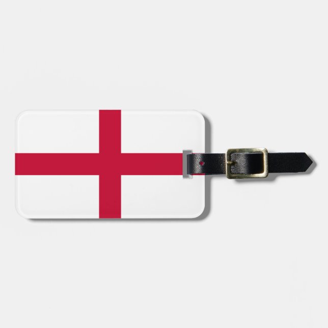 Flagga i England Bagagebricka (Horisontell Framsida)