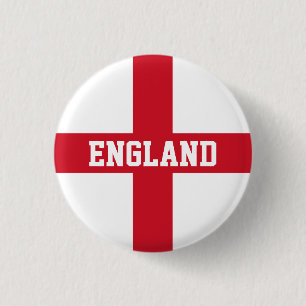 Flagga i England Knapp