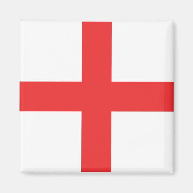Flagga i England Magnet (Framsidan)