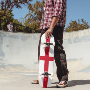 Flagga i England Mini Skateboard Bräda 18,5 Cm