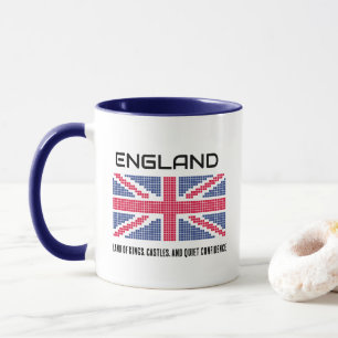Flagga i England Mugg