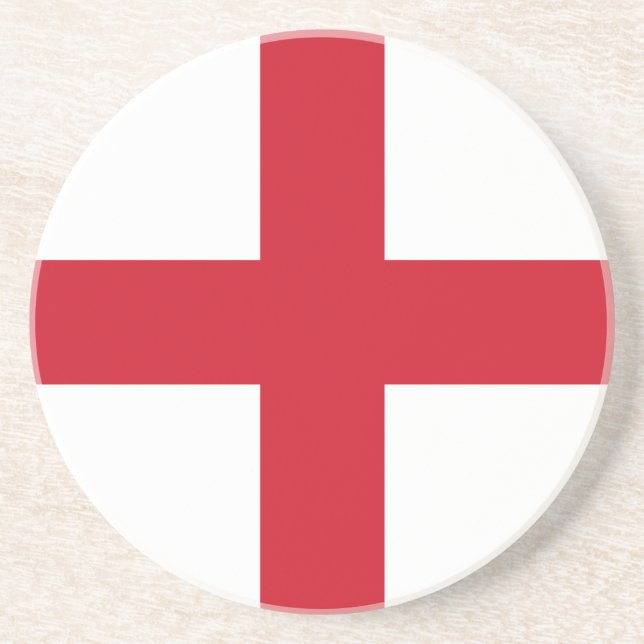 Flagga i England Underlägg Sandsten (Framsidan)