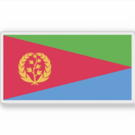 Flagga i Eritrea Klistermärken