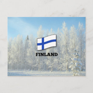 Flagga i Finland, Träd som omfattas av Snö Vykort