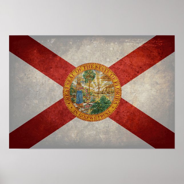 Flagga i Florida Poster (Framsidan)