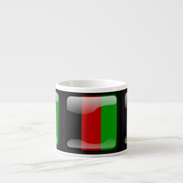 Flagga i Förenade Arabemiraten Espressomugg (Framsidan)