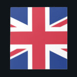 Flagga i Förenade kungariket Anteckningsblock<br><div class="desc">Flagga Förenade kungariket - Union Jack - Union Flagga</div>