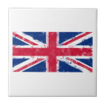 Flagga i Förenade kungariket eller Union Jack Kakelplatta<br><div class="desc">Flagga i Förenade kungariket eller Union Jack</div>
