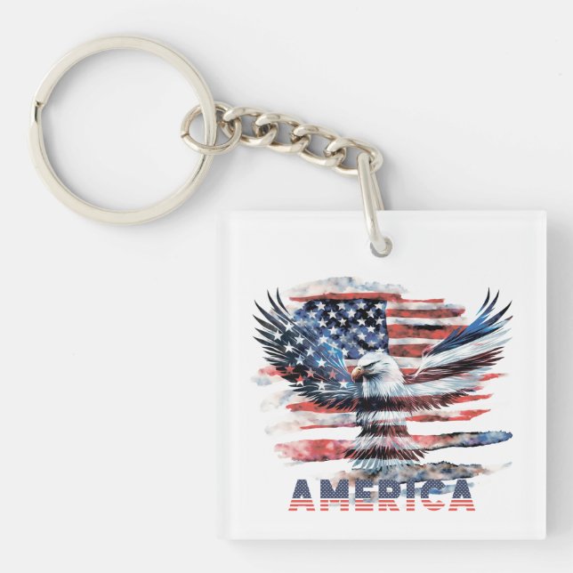 Flagga i Förenade Stater. Amerika (Framsidan)