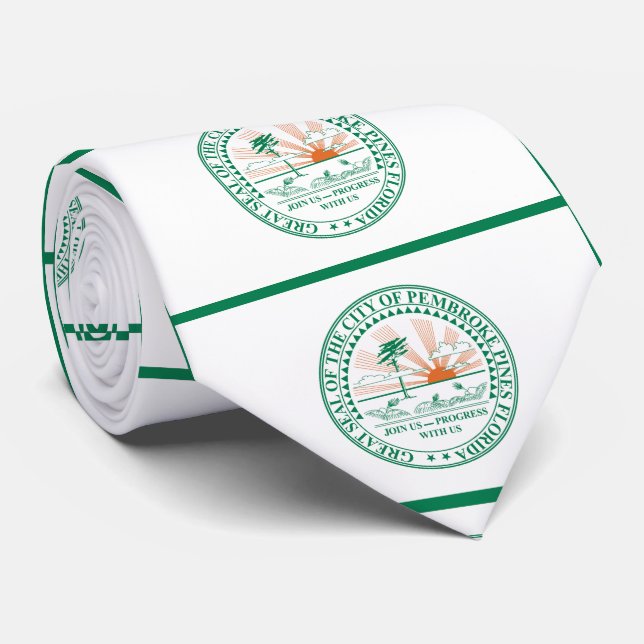 Flagga i Fort Pembroke Gräs, Florida Slips (Rullad)