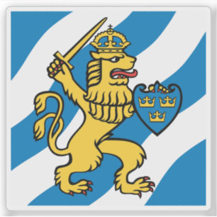 Flagga i Göteborg, Sverigen Klistermärken