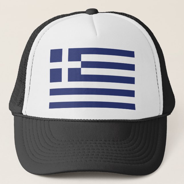 Flagga i Grekland Keps (Framsida)