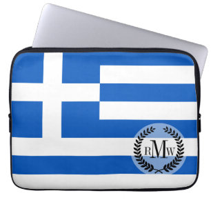 Flagga i Grekland Laptop Fodral