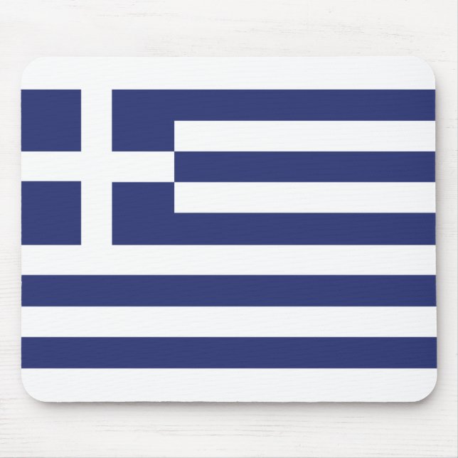 Flagga i Grekland Musmatta (Framsidan)
