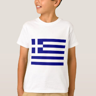 Flagga i Grekland Tee Shirt