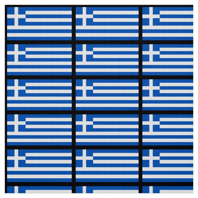 Flagga i Grekland Tyg (Provkarta)