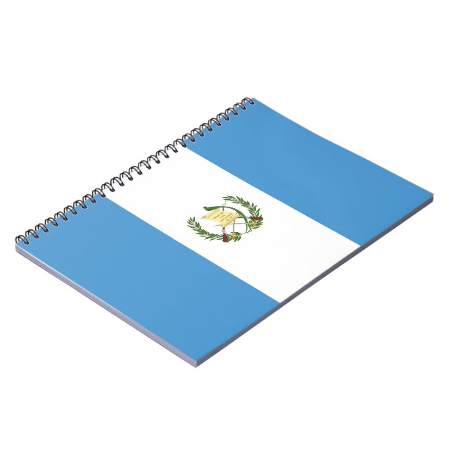 Flagga i Guatemala Anteckningsbok (Vänstra Sidan)