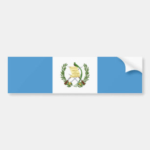 Flagga i Guatemala Bildekal