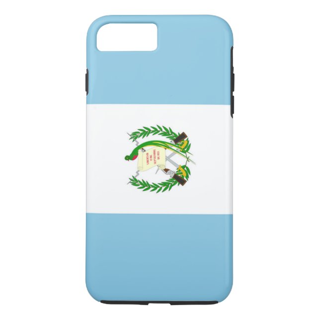 Flagga i Guatemala Case-Mate iPhone Skal (Baksida)