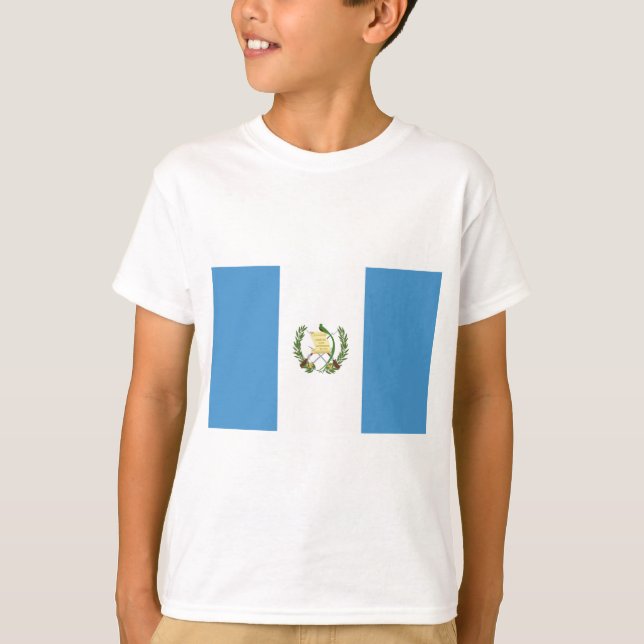 Flagga i Guatemala T Shirt (Framsida)