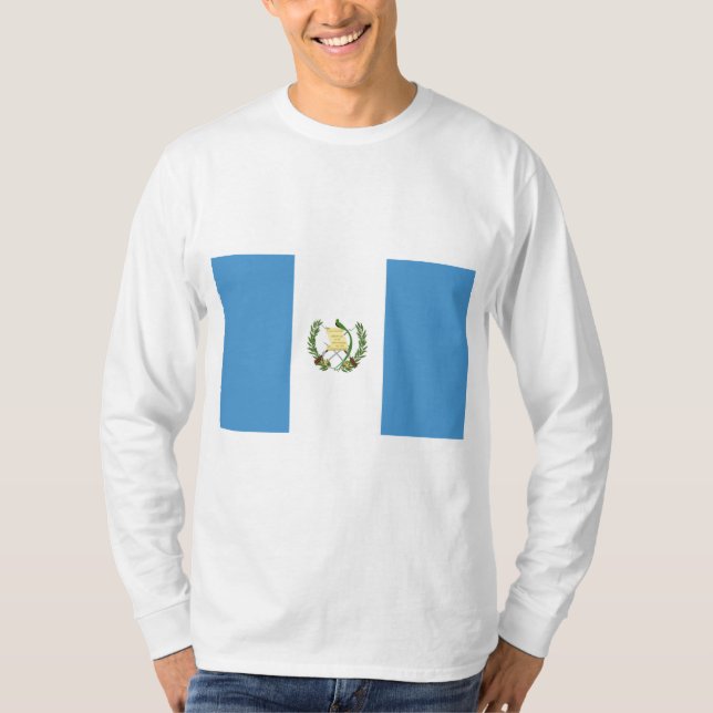 Flagga i Guatemala T Shirt (Framsida)