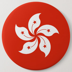 Flagga i Hongkong Knapp