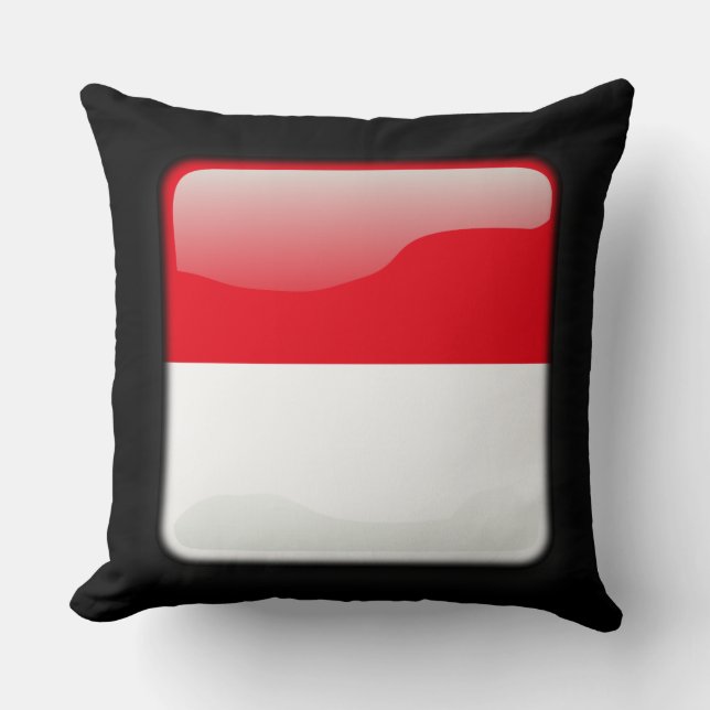 Flagga i Indonesien Kudde (Framsida)