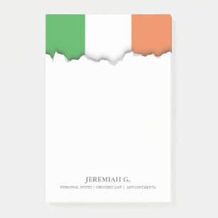 Flagga i Irland Post-it Block