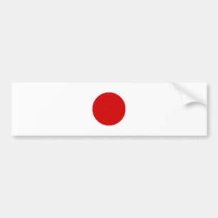 Flagga i Japan Bildekal