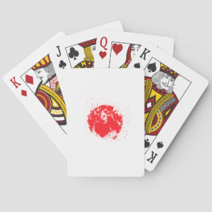 Flagga i Japan Casinokort