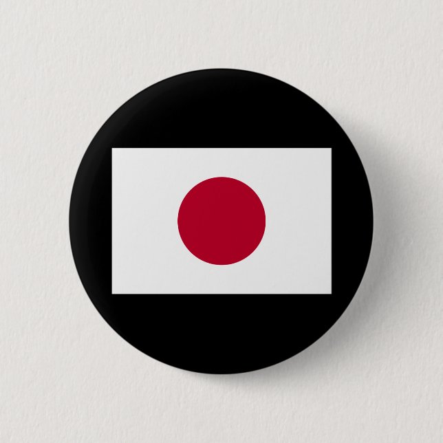 Flagga i Japan Knapp (Framsida)