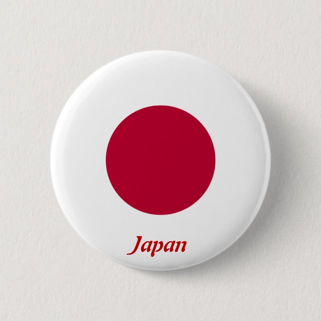 Flagga i Japan Knapp (Framsida)