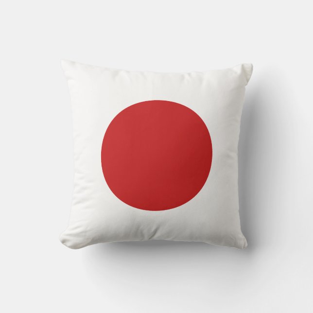 Flagga i Japan Kudde (Framsida)