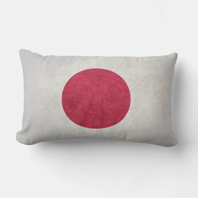 Flagga i Japan Lumbarkudde (Framsida)
