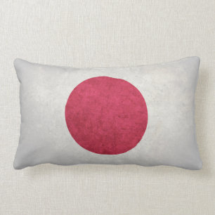 Flagga i Japan Lumbarkudde