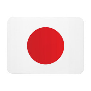 Flagga i Japan Magnet