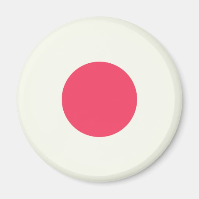 Flagga i Japan Magnet (Framsidan)