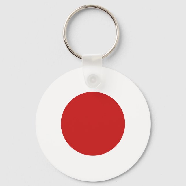 Flagga i Japan Nyckelring (Framsida)