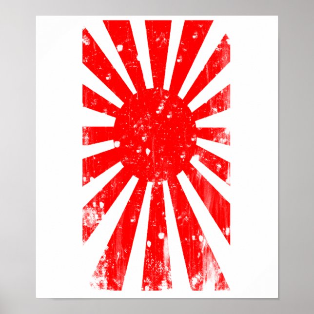 Flagga i Japan Poster (Framsidan)